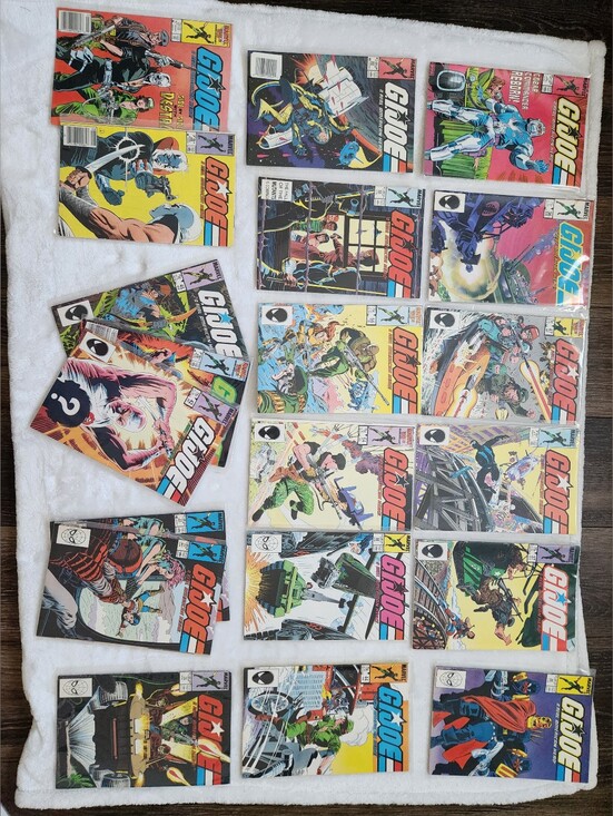 Marvel Other - G.I. Joe A Real American Hero Marvel Comics 20 Issue Lot 1984-1988 Vintage GIJOE